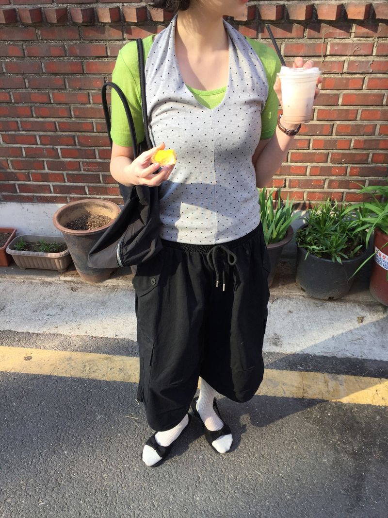 Move Cargo Bermuda Pants (4color)