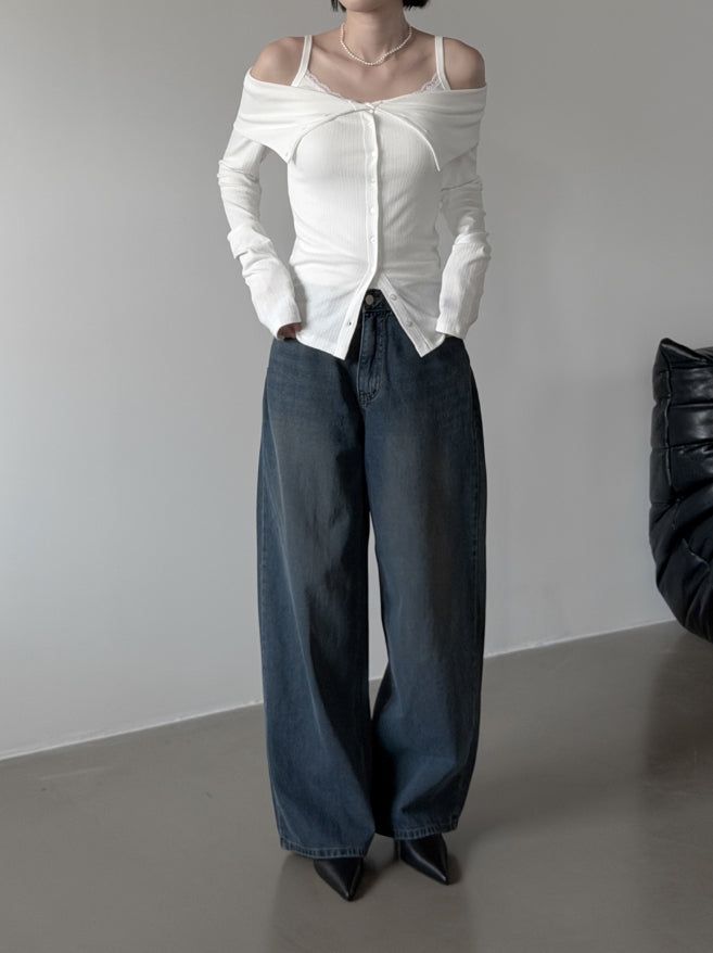 Lotz Belt Adjust Cut Denim