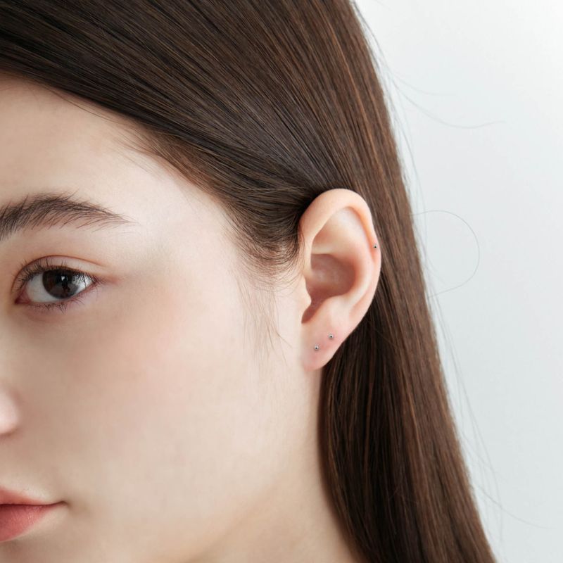OVT-U（オーブイティーユー）の「[999 SILVER] 6mm 999SV Piercing（Accessories）」