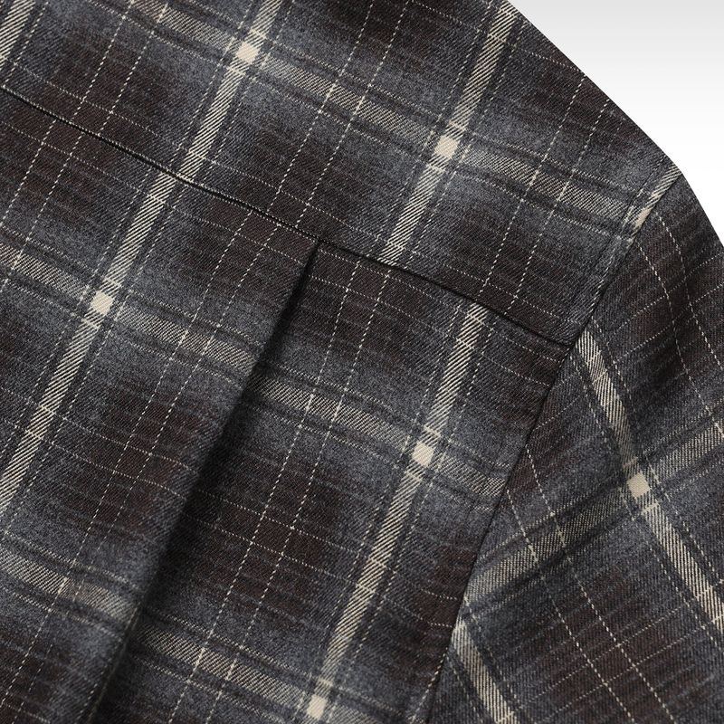 Plaid Loose Check Shirt (No.853)