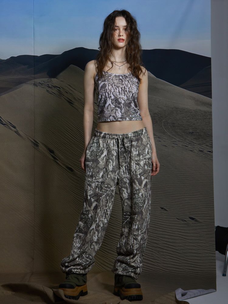 GATELESS（ゲートレス）の「WOOD CAMO PANTS（Pants）」