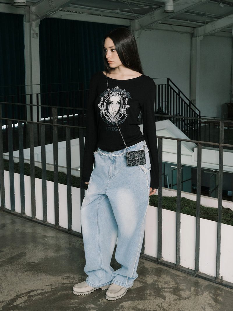 BADDIE L/S (BLACK)