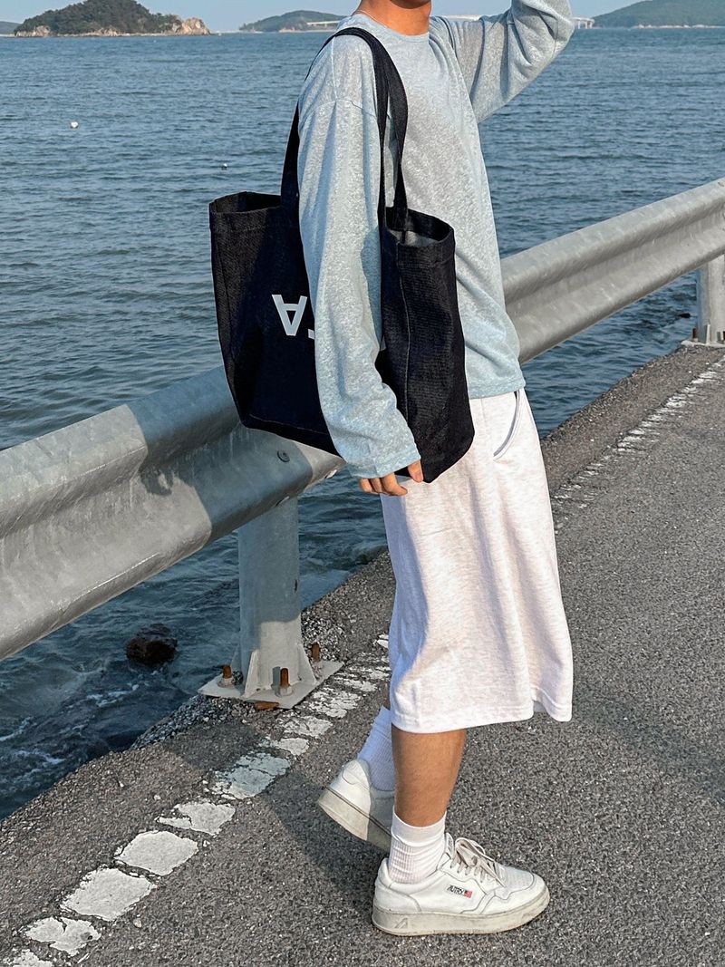 HM Linen loose fit long sleeve
