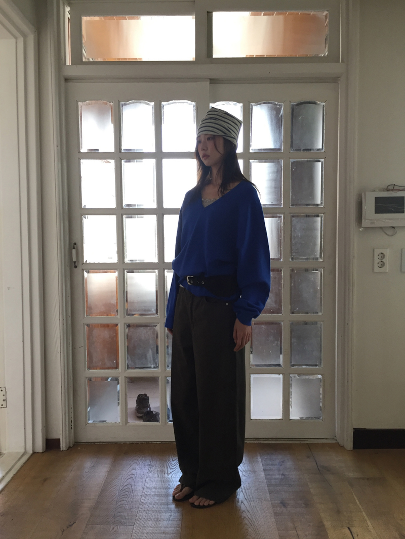 Encore Wool V-neck Knit (5color)