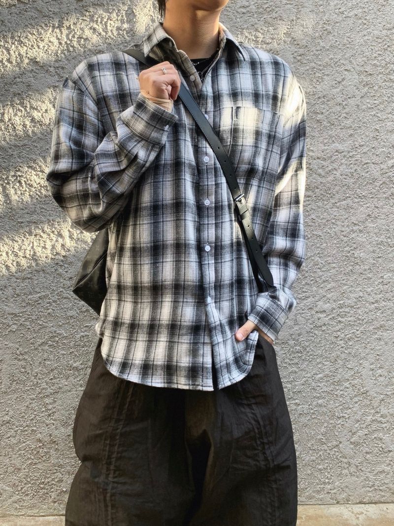 Suss grunge check shirt 2C