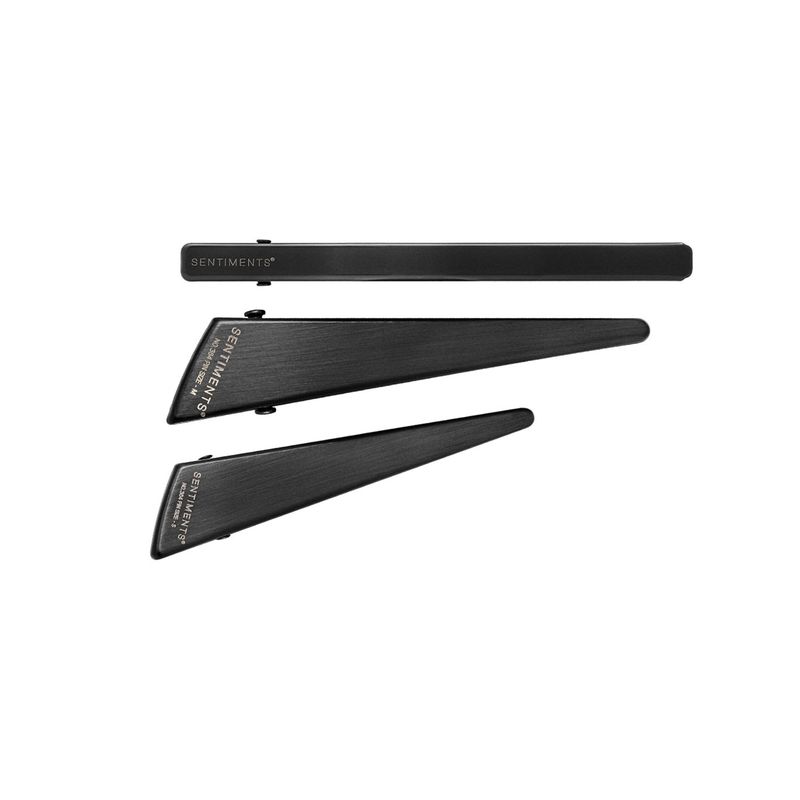 SENTIMENTS（サンティマン）の「NO.364 [BLACK] HAIR PIN 3SET TRIANGLE（Hair Accessories）」