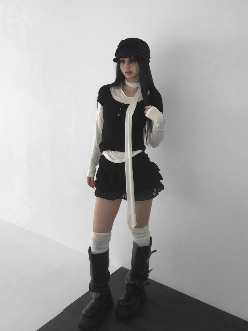 frottie lace sk(3 color)