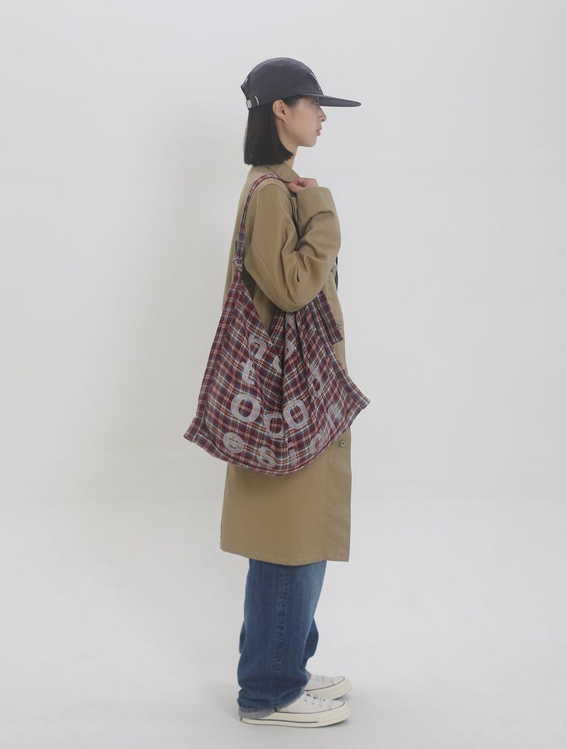 LEY Handstitch Long Brim Cap / Charcoal