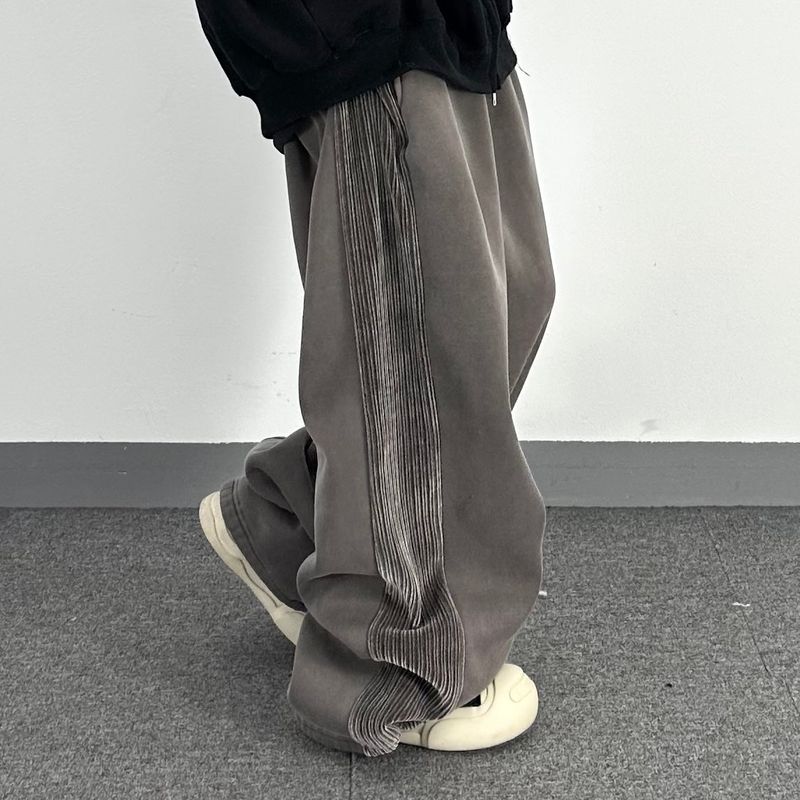 PEARCLAN（ペアクラン）の「corduroy line fleece sweatpants（Pants）」