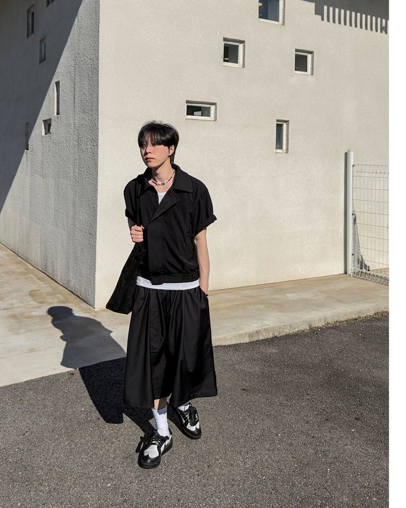 Er Minimal Half Crop Jacket