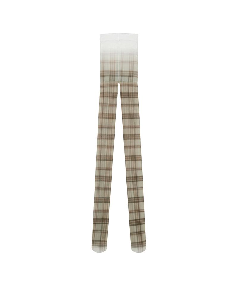 Plaid Check Stocking _ YELLOW