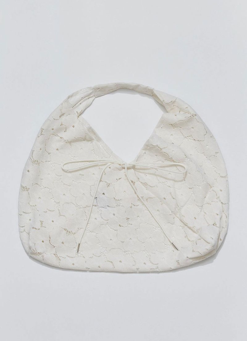 Jeanne Suede Shoulder Bag_Ivory