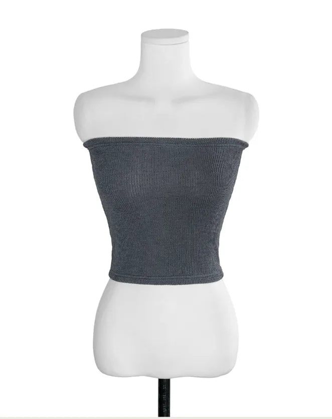 there basic knit bra top