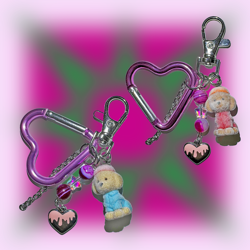 3amgang（スリーエイエムギャング）の「Kitsch dog keychain (2color)（Toys/Key Holders）」
