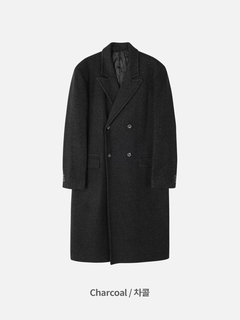 No.1508 H wool20 double COAT