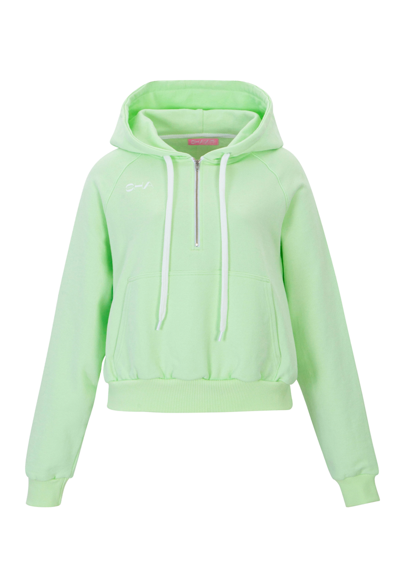 SHA CROPPED HOODIE _(2colors)