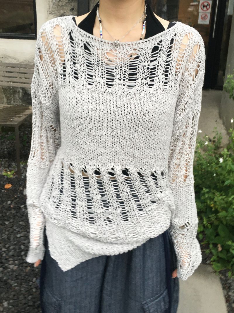 Funky Mood Mesh Knitwear (4c)