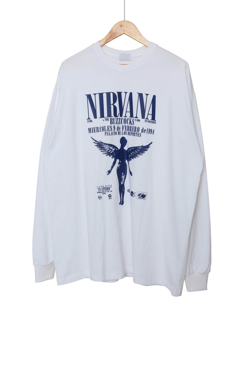 Nirvana Angel Long Over Sleeve T