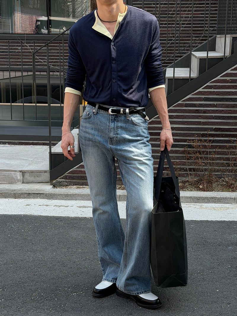 LAURANT(ロラン)の「Thin golgi layered cardigan(8color)(Tops)」
