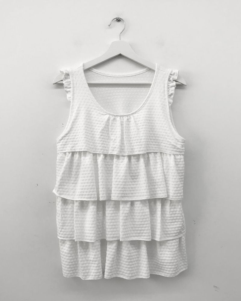 Corsica tiered sleeveless (2color)