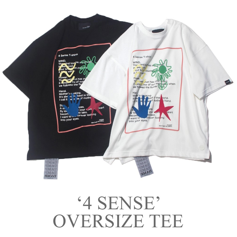 '4 SENSE' OVERSIZED TEE_BLACK