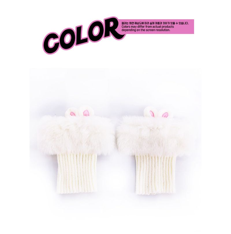 sweet rabbit leg warmer