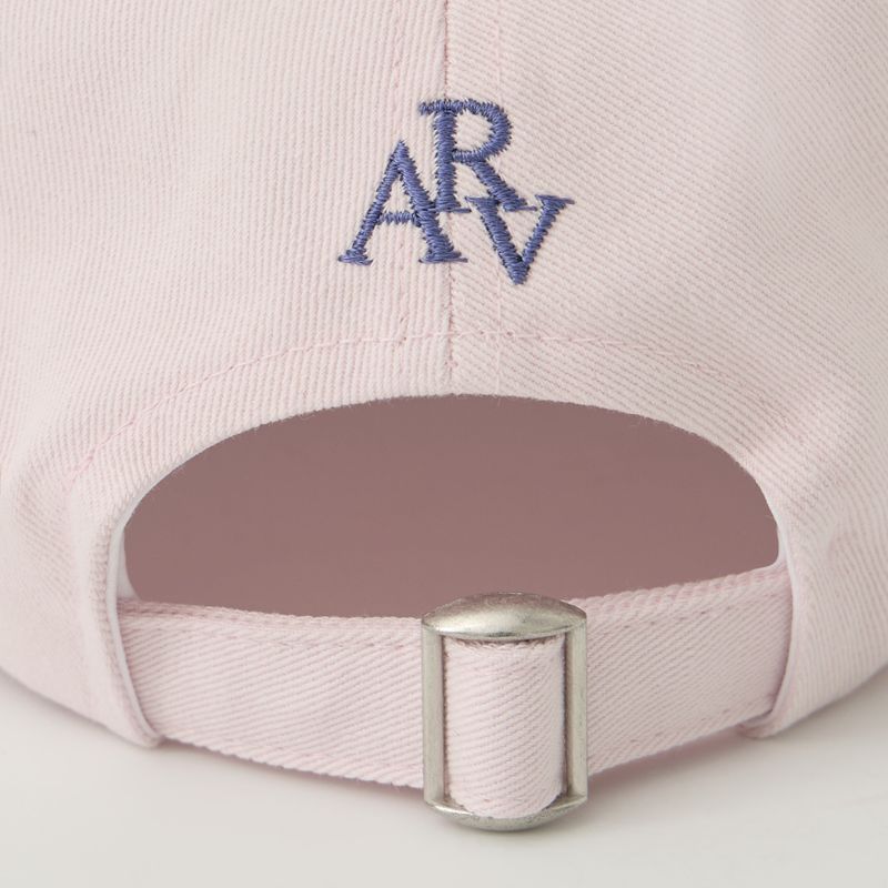 Avivere lettering cap Light pink navy