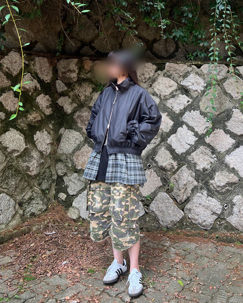 SHIRT LAYER BLOUSON JACKET