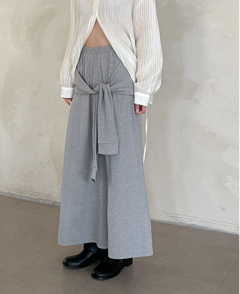 INCHANT ME(インチャントミー)の「Tie Training Banding Long Skirt(Skirts)」