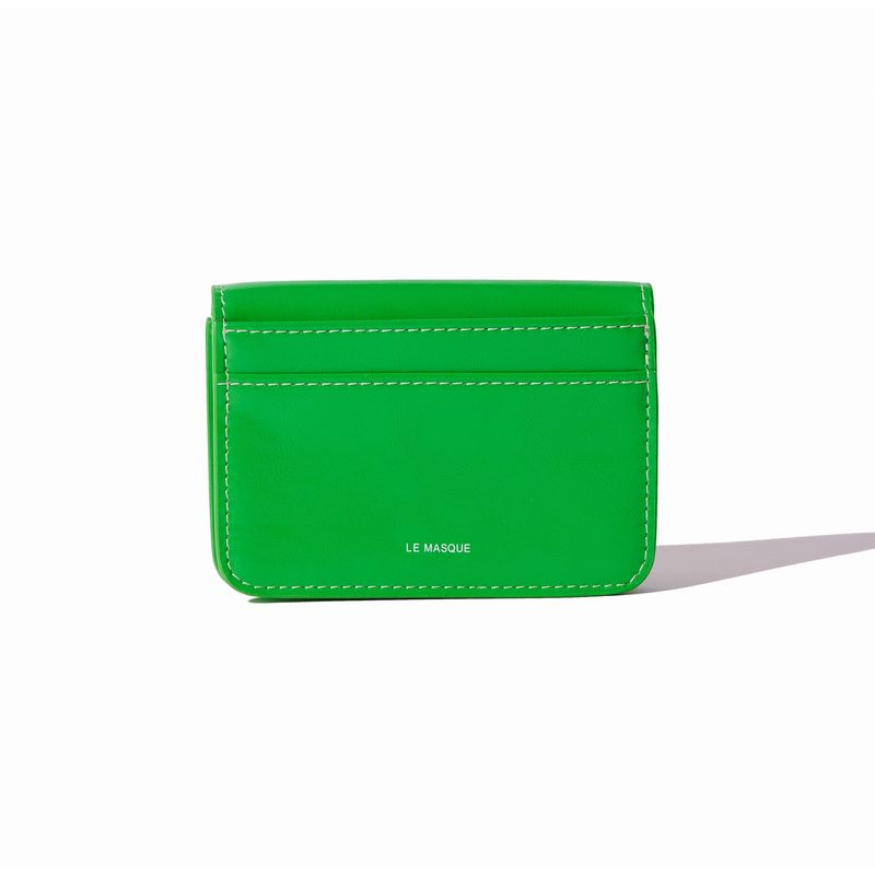 DOT Compact Keyring Card Wallets green