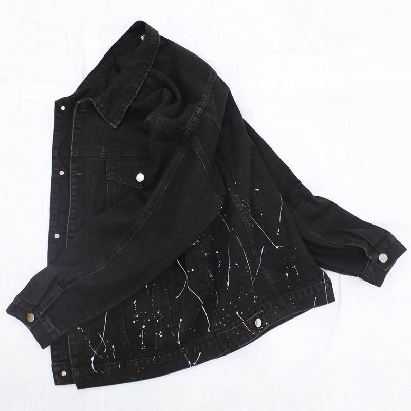painting trucker jacket