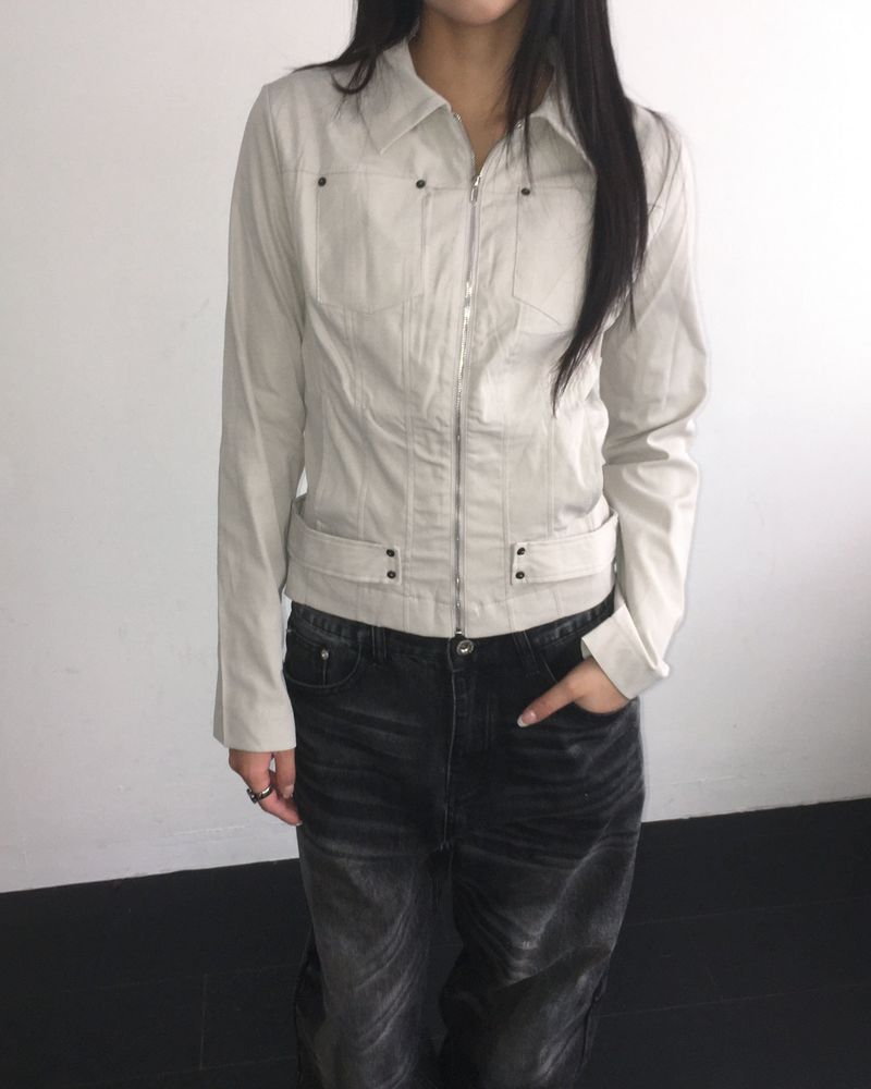 Rivet slim jacket