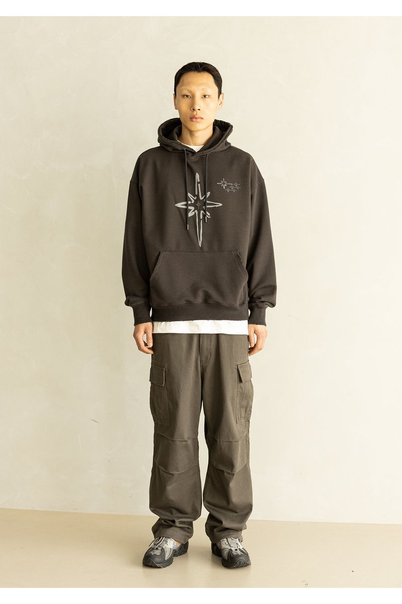 STARLIGHT DESTROYED HOODIE MFHHD002-DG