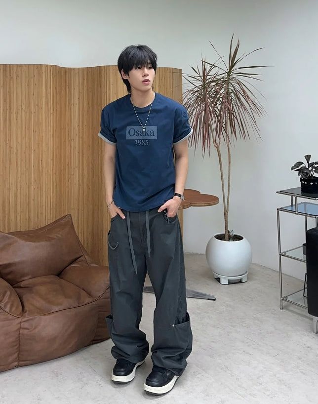 Roan Washed Utility Pocket Pants