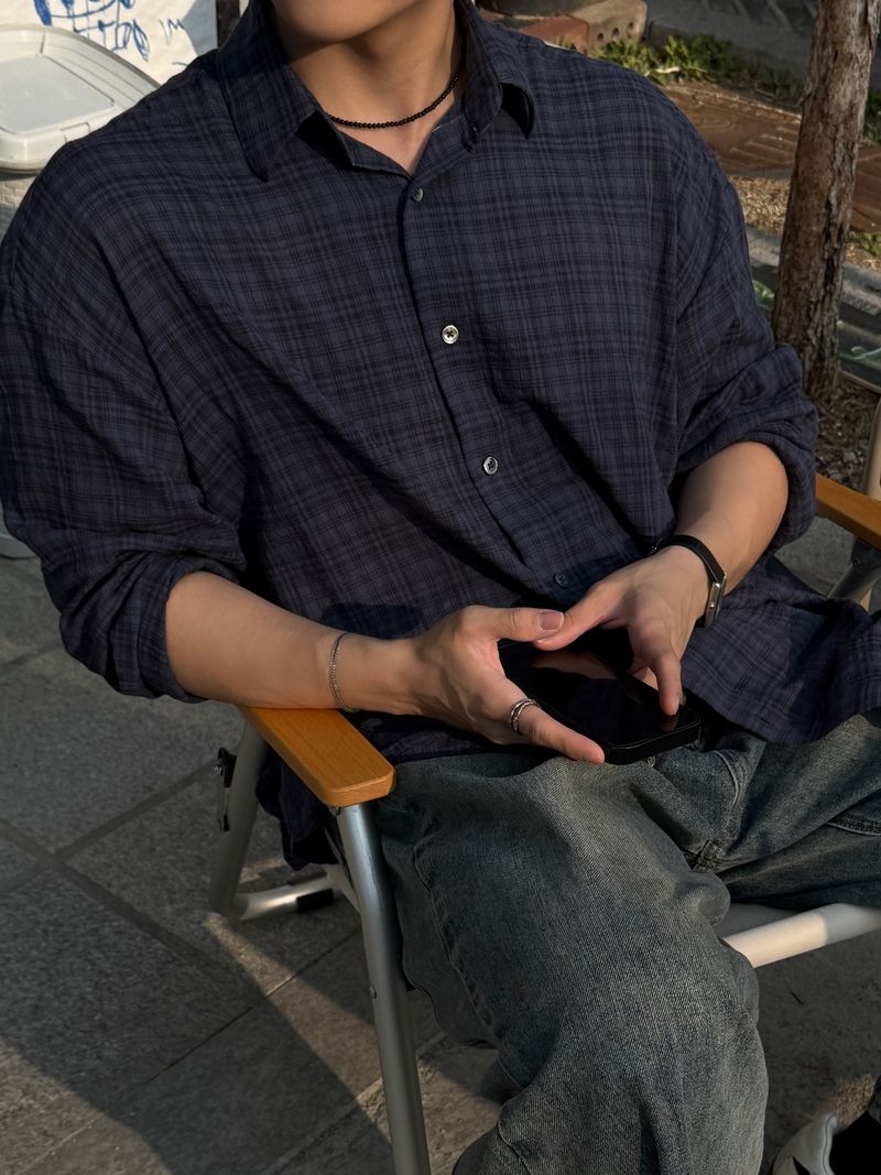 Eren check shirt