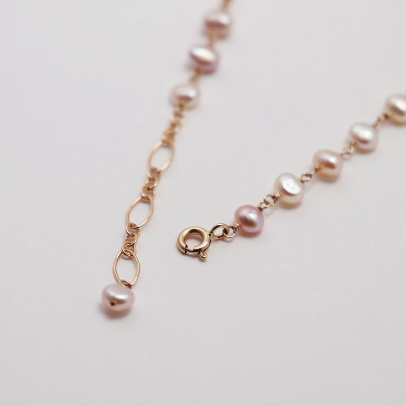 baby baroque pearl necklace