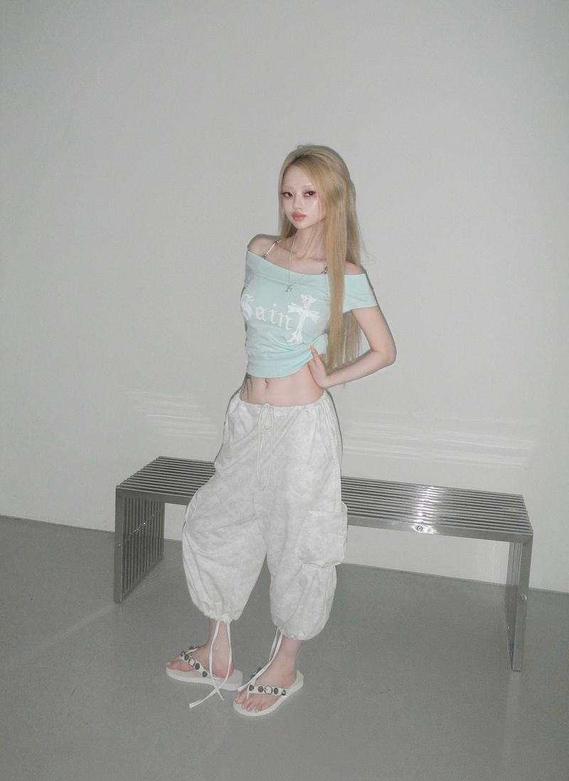 saint scoop neck top (5 color)