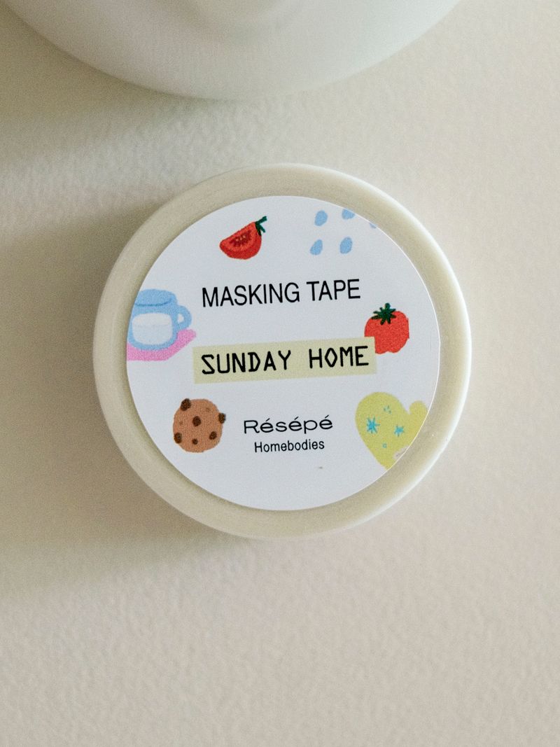 Masking Tape : SUNDAY HOME