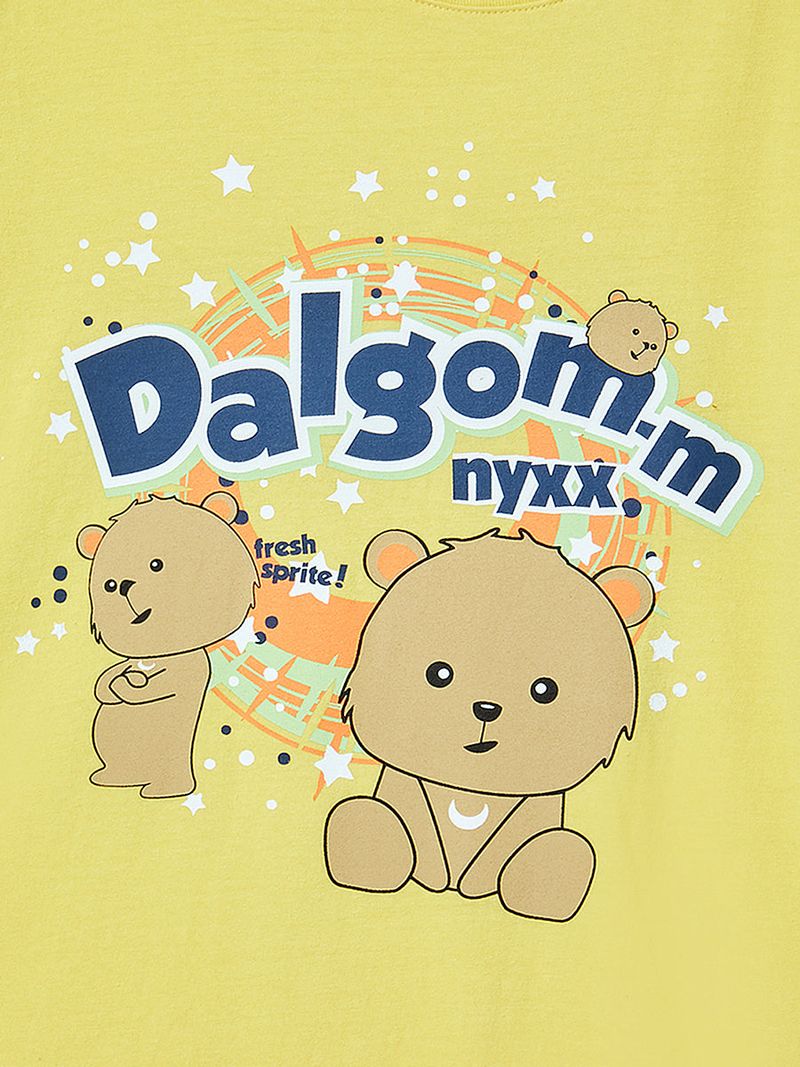DALGOMM TEE (YELLOW)