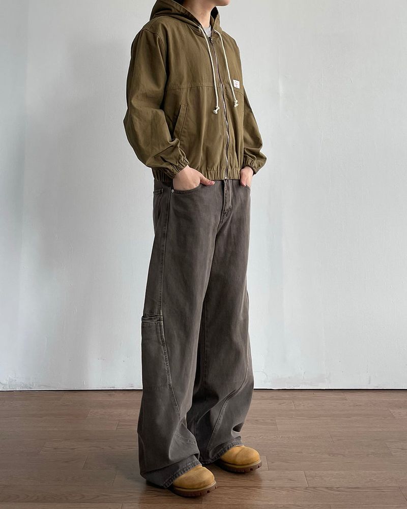 Roden Curved Dyeing Pants