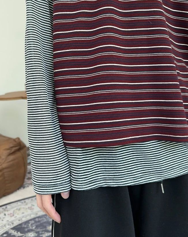Eder Striped Short Sleeve Tee