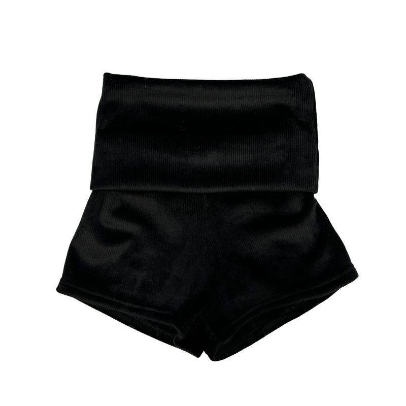 Double drape shorts