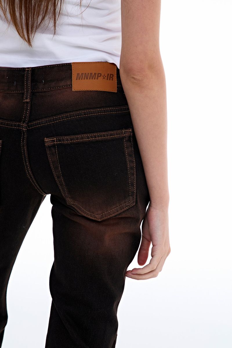MP WASHED BOOTSCUT JEANS BLACK