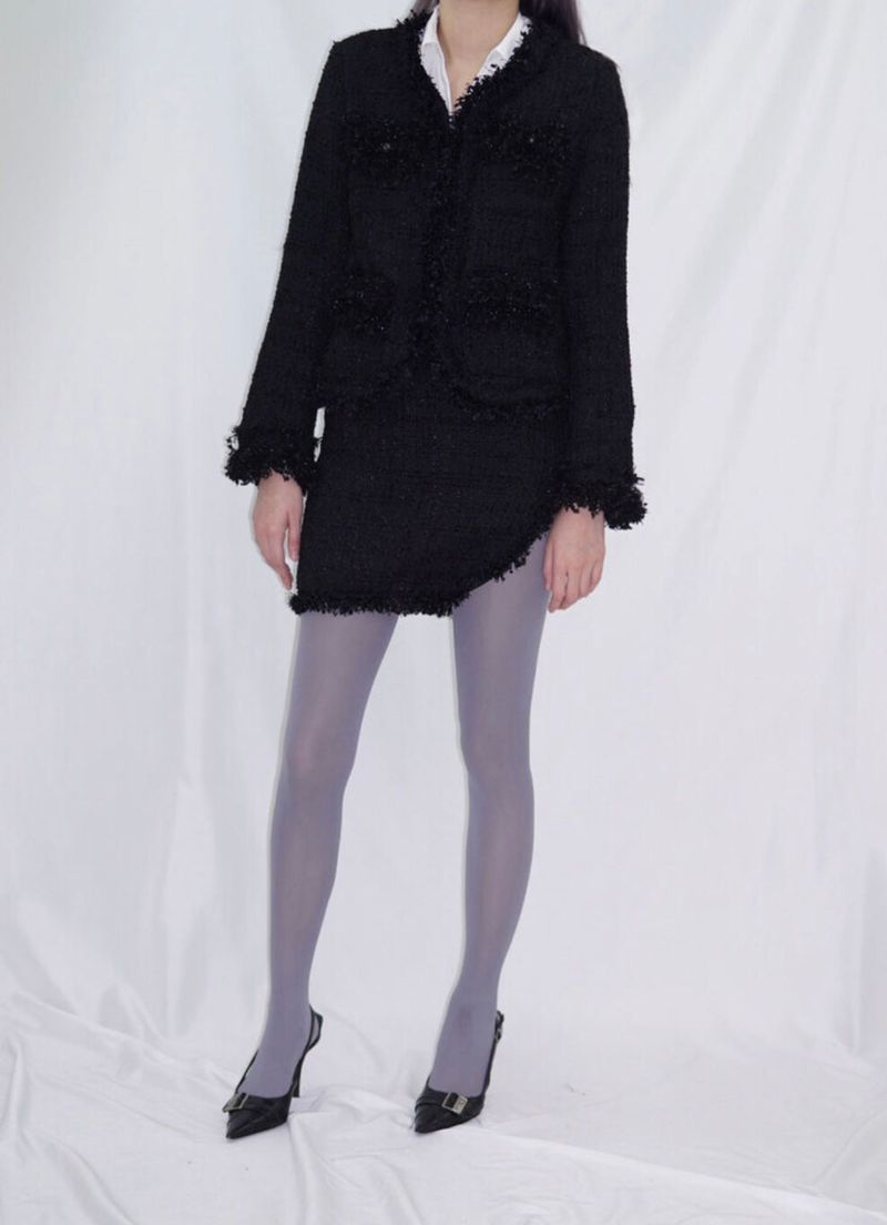 Buckle tweed jacket [PRE-ORDER]