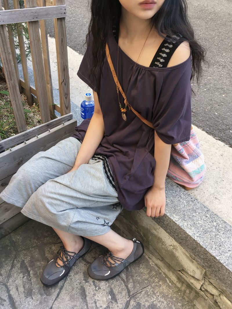 ルーズフィット ポケット ティー