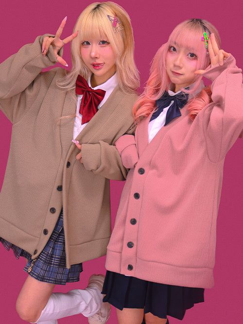 KUO（クーオ）の「ギャルラブカーディガン (3color)（トップス）」