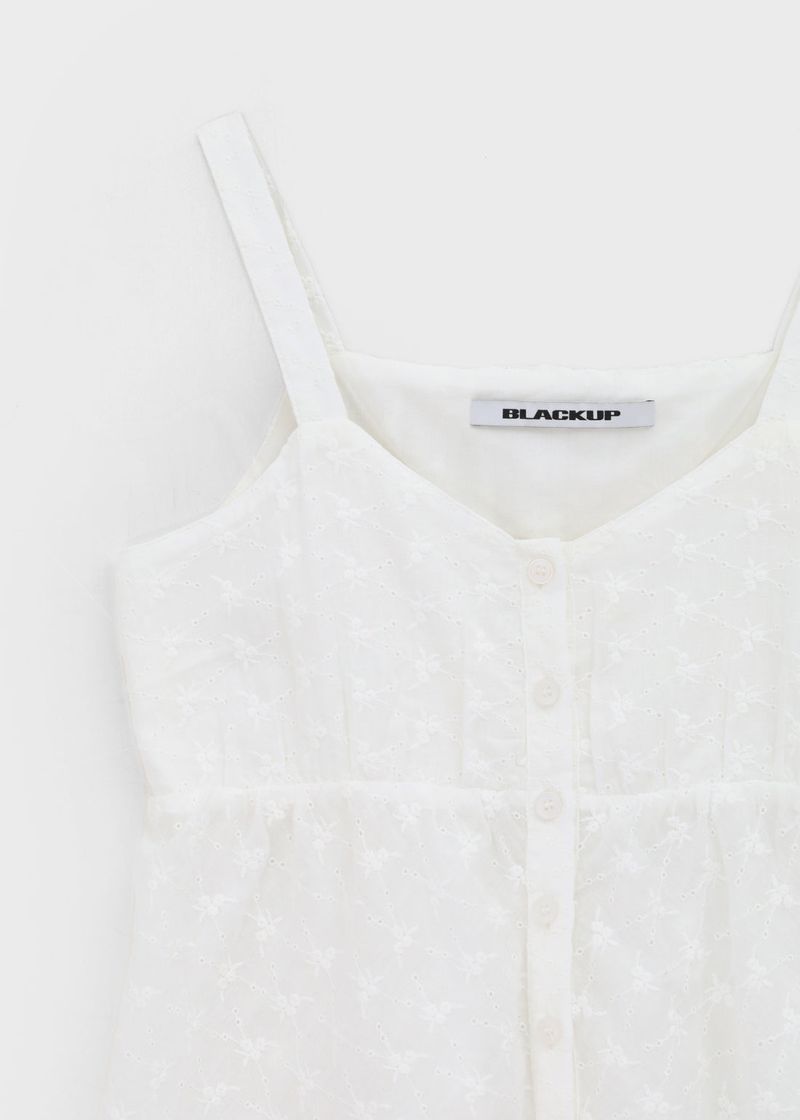 [MADE] Cocotin Punching Sleeveless Blouse