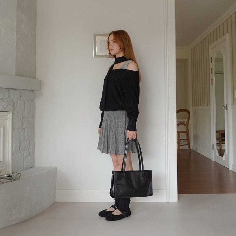 Glossy bag_black