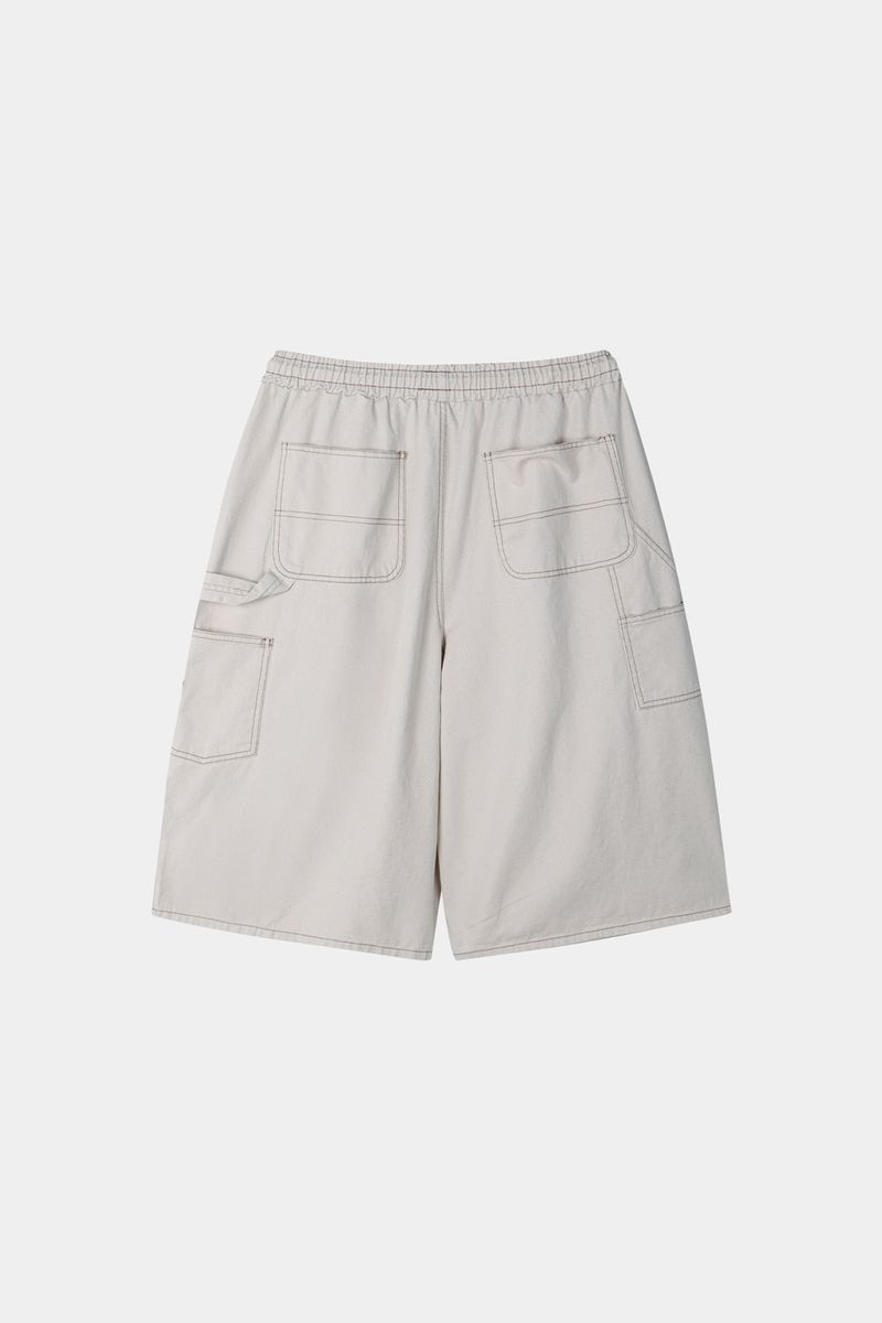 Washed Volume Carpenter Bermuda Pants