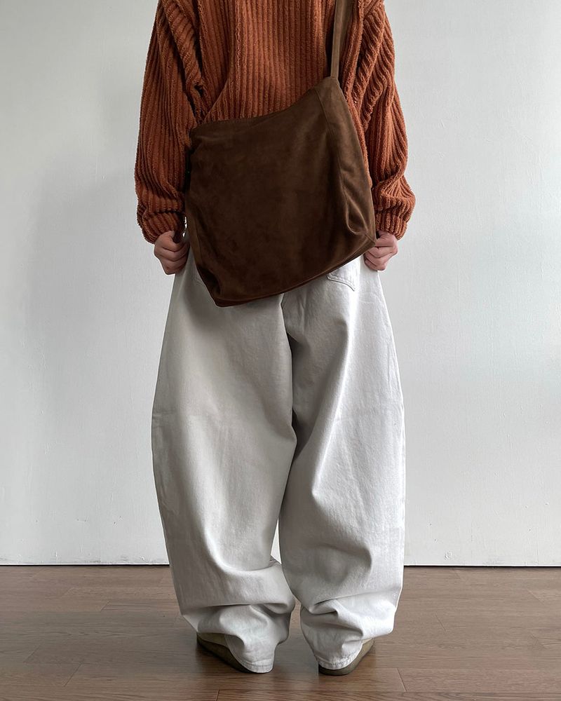 Gent Double Knee Curved Pants